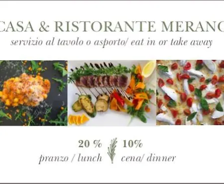 公寓 Casa Merano & Ristorante - 比比翁
